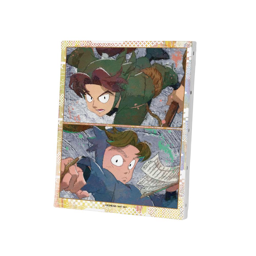 『忍たま乱太郎』山田利吉&小松田秀作 grunge CANVAS キャンバスボード【202509再販】