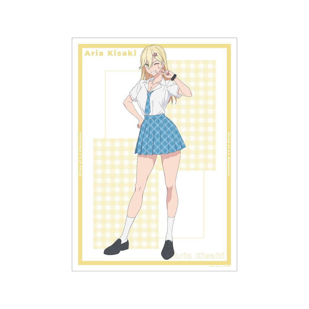 『2.5次元の誘惑』喜咲アリア A3マット加工ポスター【202603再販】