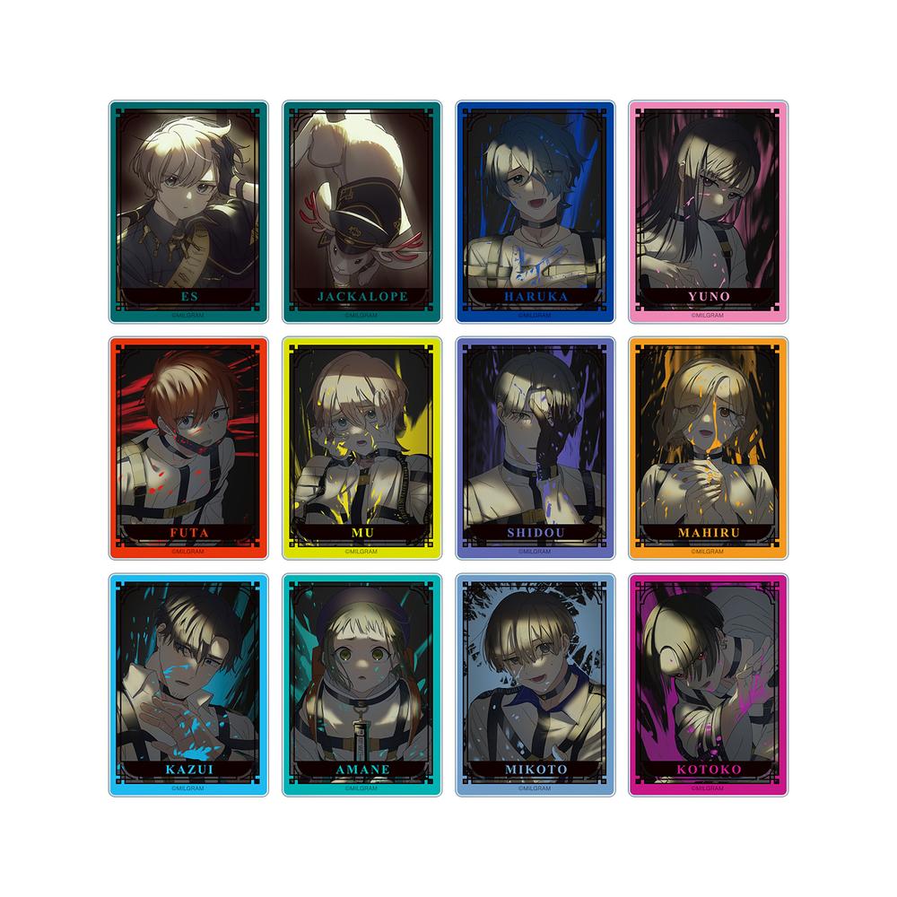 『MILGRAM -ミルグラム-』描き下ろし 2nd Anniversary ver. トレーディング アクリルカード(単位/BOX)【202510再販】