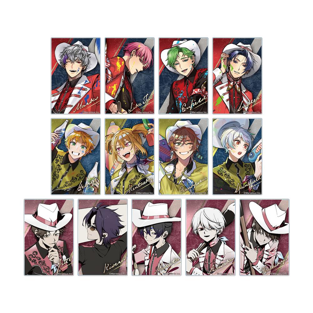 『千銃士:Rhodoknight』トレーディング2周年イラストアクリルカード ver.A(単位/BOX)