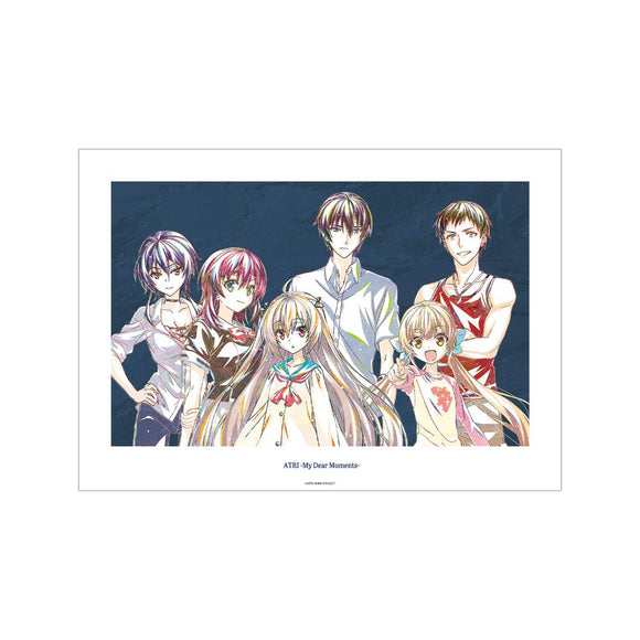 『ATRI -My Dear Moments-』集合 Ani-Art A3 マット加工ポスター