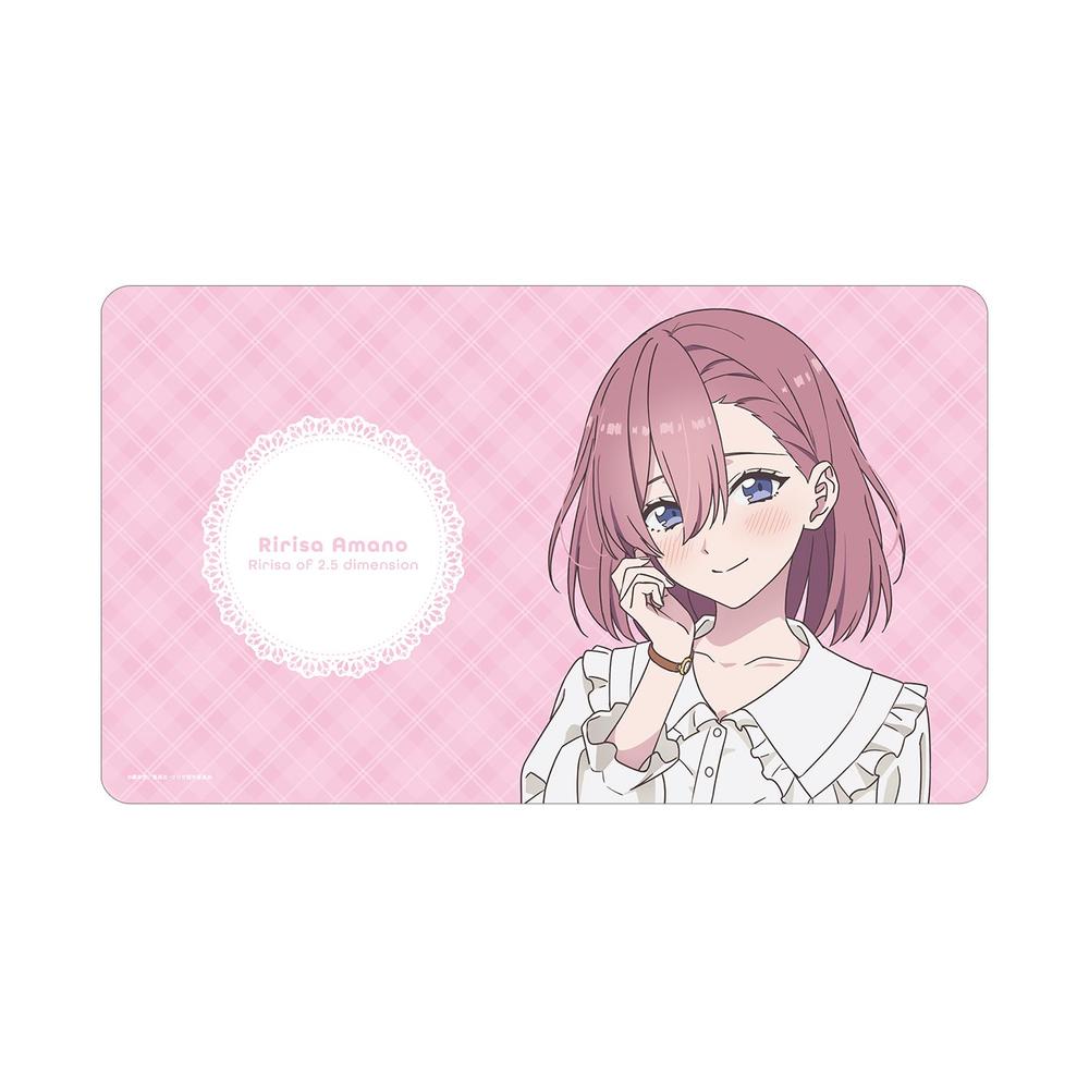 『2.5次元の誘惑』描き下ろし 天乃リリサ チェック柄コーデver. マルチデスクマット【202603再販】