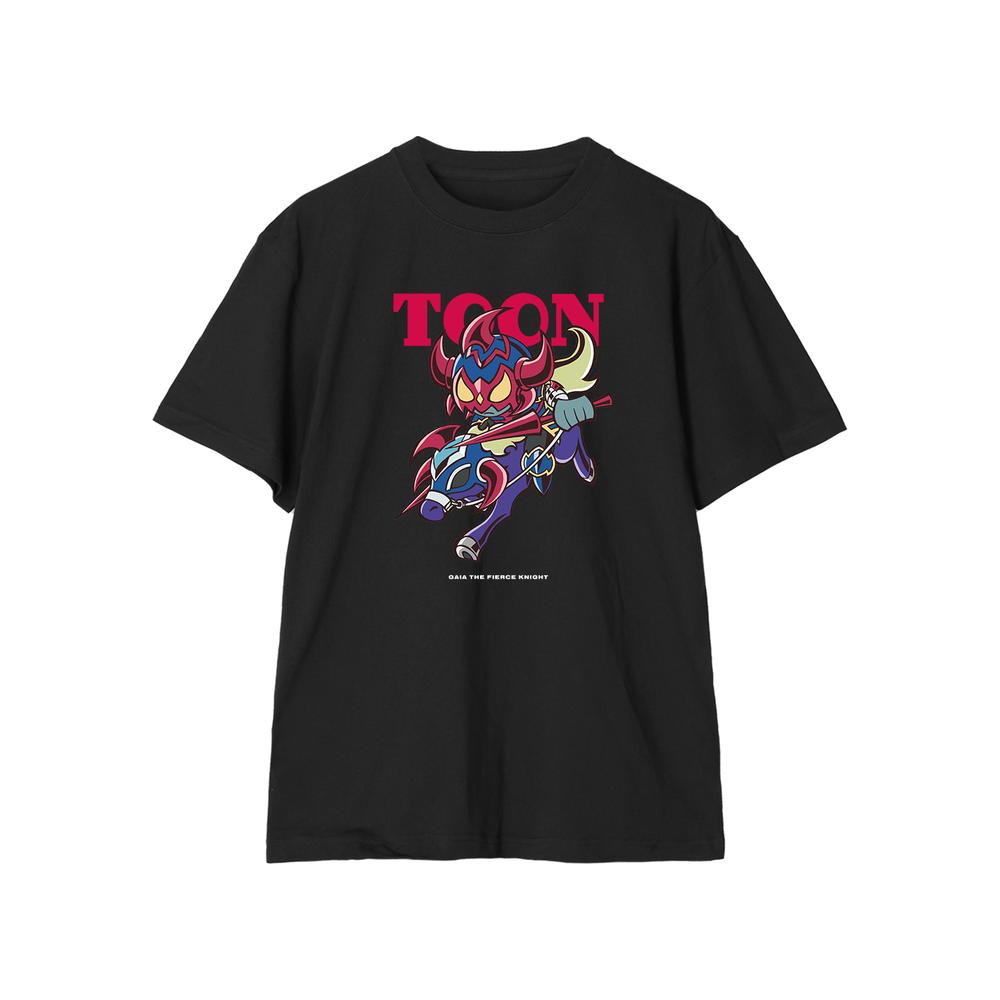 『遊☆戯☆王デュエルモンスターズ』暗黒騎士ガイア トゥーン・ワールド テイストデフォルメ 第4弾 Tシャツメンズ【202510再販】
