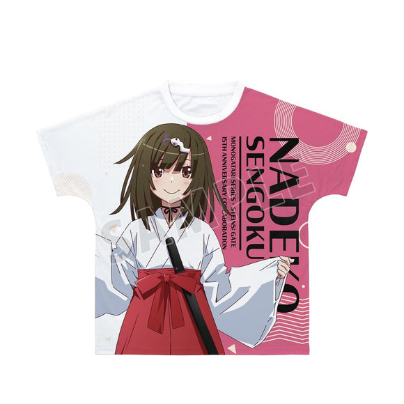 『物語シリーズ×STEINS;GATE』描き下ろし 千石撫子 コラボイラストver. フルグラフィックTシャツユニセックス