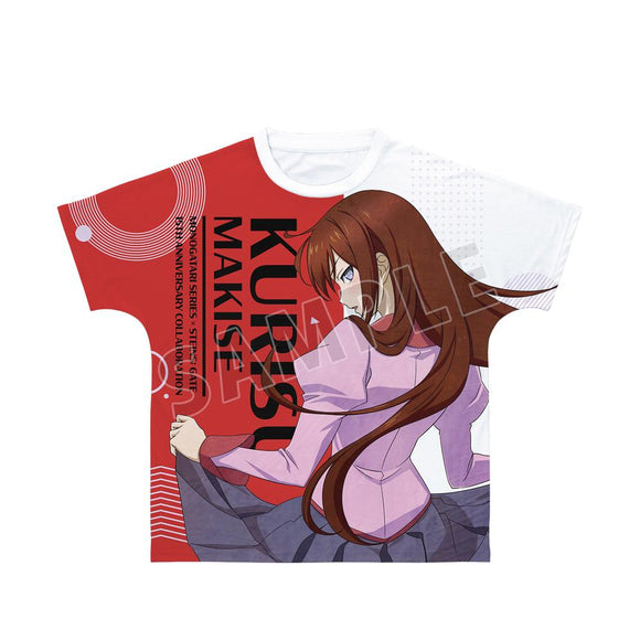 『物語シリーズ×STEINS;GATE』描き下ろし 牧瀬紅莉栖 コラボイラストver. フルグラフィックTシャツユニセックス