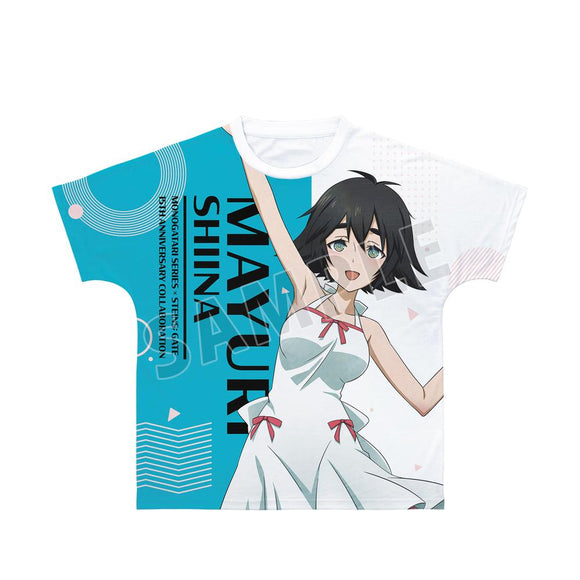 『物語シリーズ×STEINS;GATE』描き下ろし 椎名まゆり コラボイラストver. フルグラフィックTシャツユニセックス