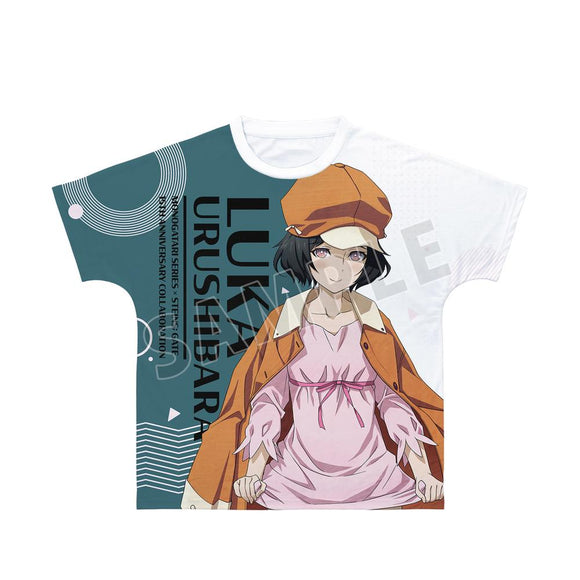 『物語シリーズ×STEINS;GATE』描き下ろし 漆原るか コラボイラストver. フルグラフィックTシャツユニセックス