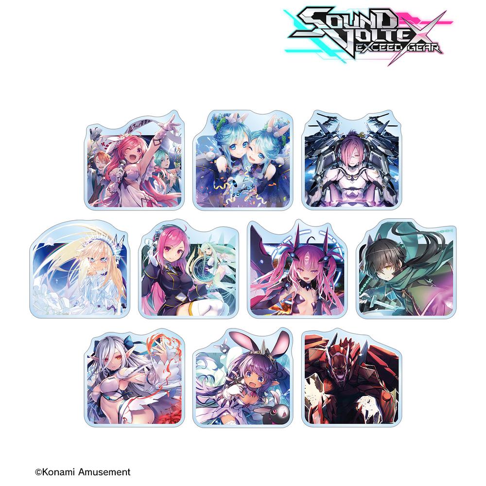 SOUND VOLTEX EXCEED GEAR』トレーディングアクリルバッジ(単位/BOX) – Anime Store JP