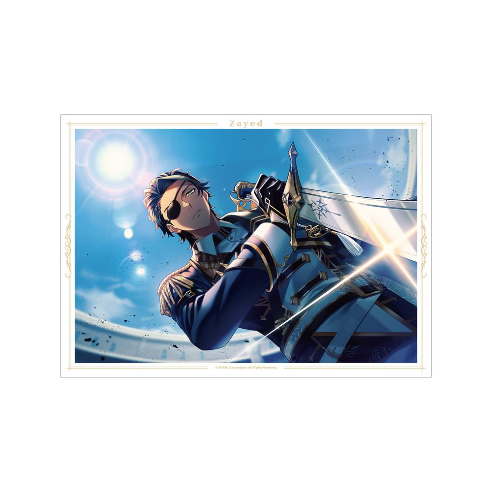 『廻らぬ星のステラリウム』ザイード 『フィクステラの双剣』 A3マット加工ポスター【202510再販】