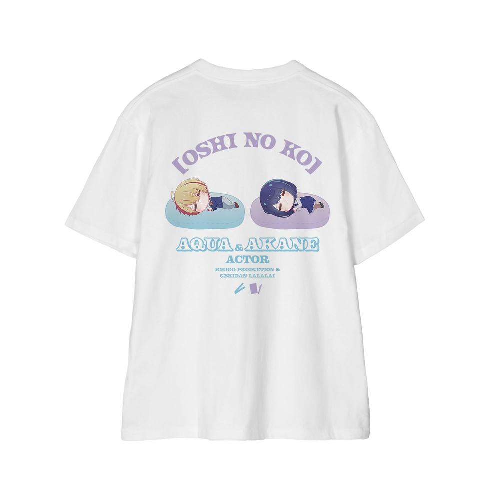 『【推しの子】』【推しの子】 アクア&黒川あかね ちびころ Tシャツメンズ【202608再販】