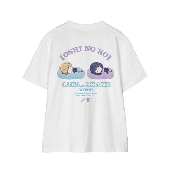 『【推しの子】』【推しの子】 アクア&黒川あかね ちびころ Tシャツレディース