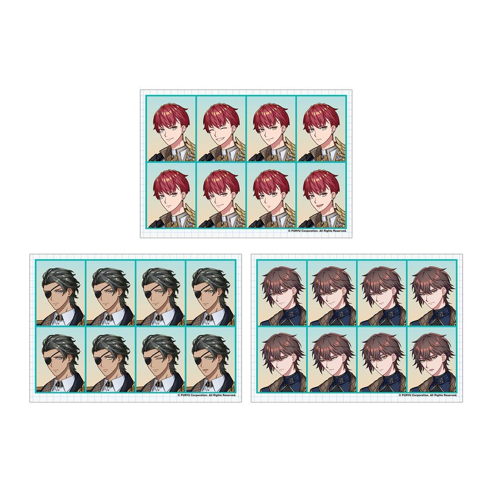 『廻らぬ星のステラリウム』『フィクステラの双剣』 証明写真風ブロマイド3枚セット【202510再販】