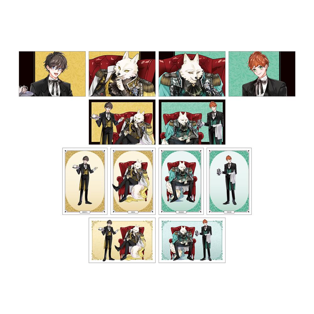 『カドル ‐獣人オメガバース‐』羽純ハナ先生 描き下ろし ティータイムver. トレーディングポストカード(単位/BOX)