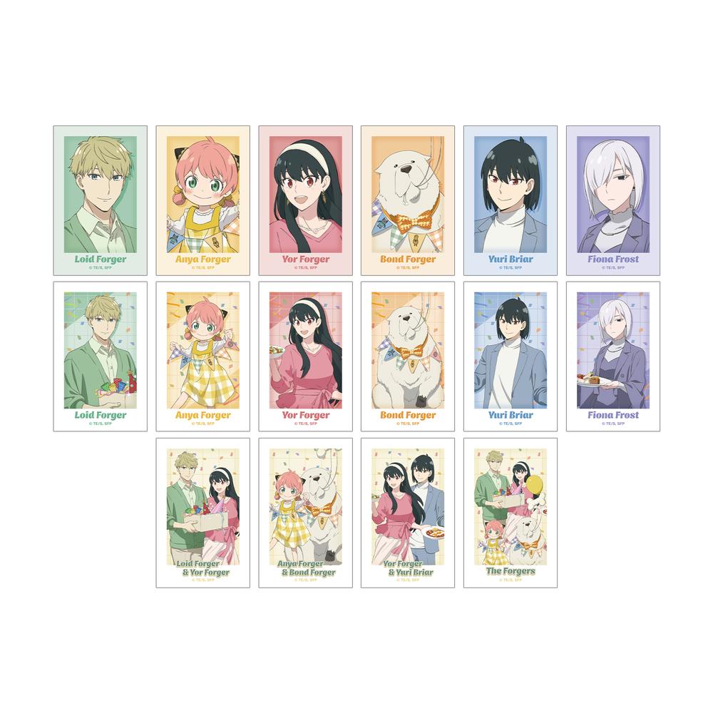 『SPY×FAMILY』描き下ろし ホリデーパーティーver. トレーディングインスタントカメラ風イラストカード(単位/BOX)