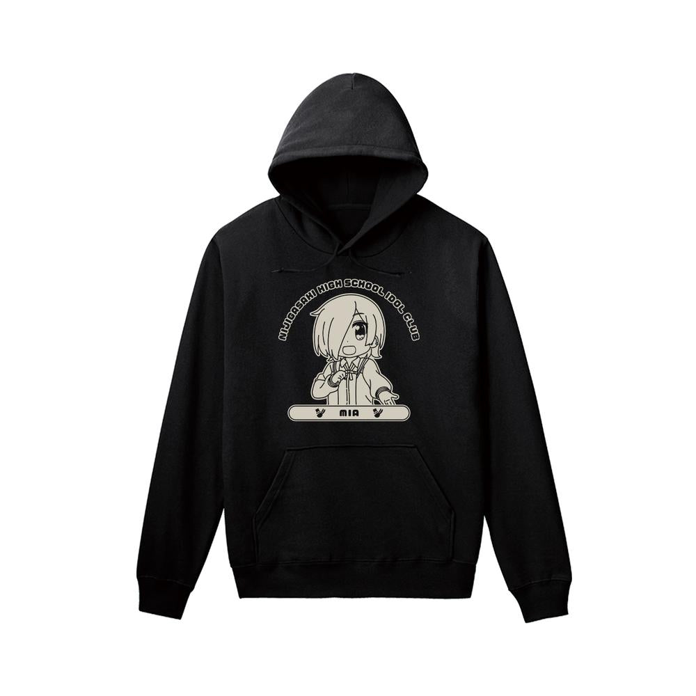 『にじよん あにめーしょん2』ミア・テイラー カレッジパーカーメンズ【202602再販】