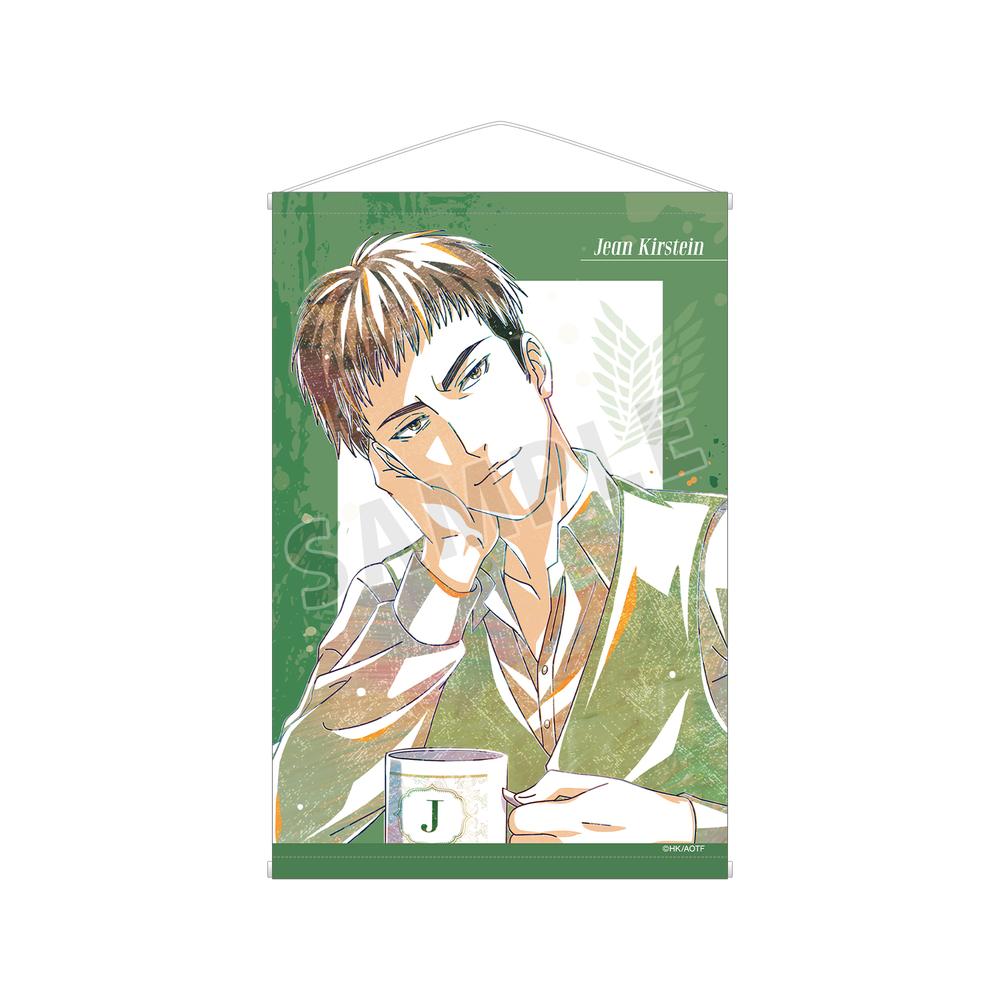 『進撃の巨人』描き下ろし ジャン ティータイムver. Ani-Art B2タペストリー【202507再販】