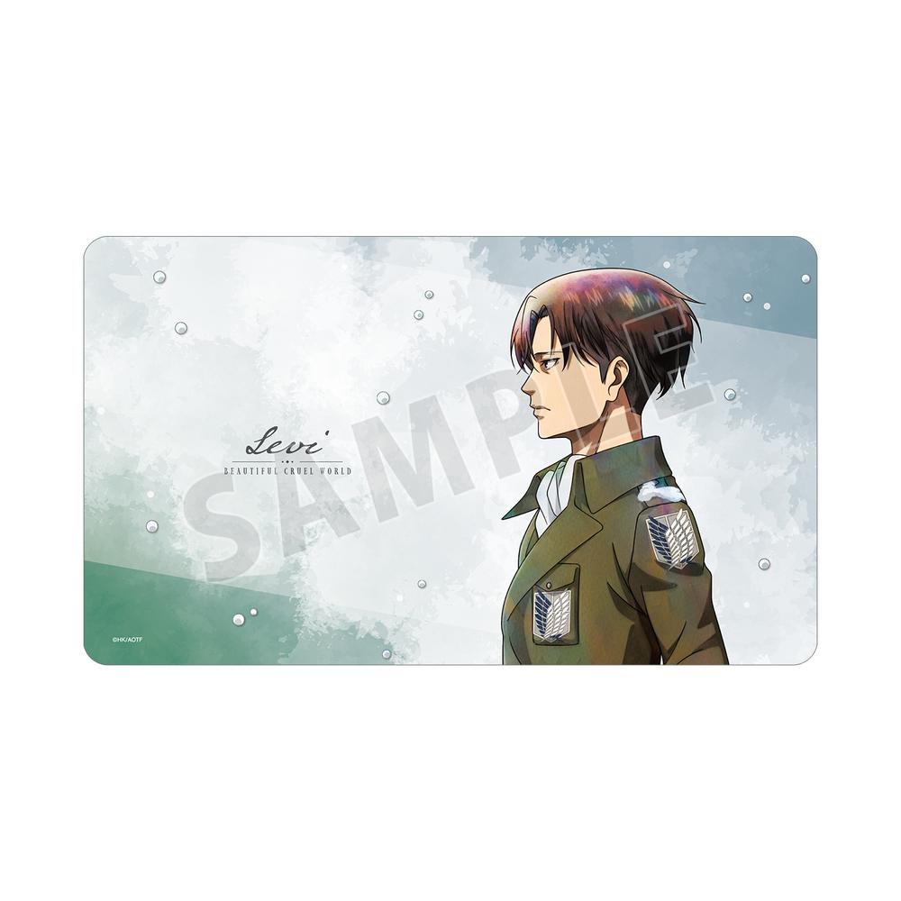 『進撃の巨人』描き下ろし リヴァイ 冬の歩みver. マルチデスクマット【202601再販】