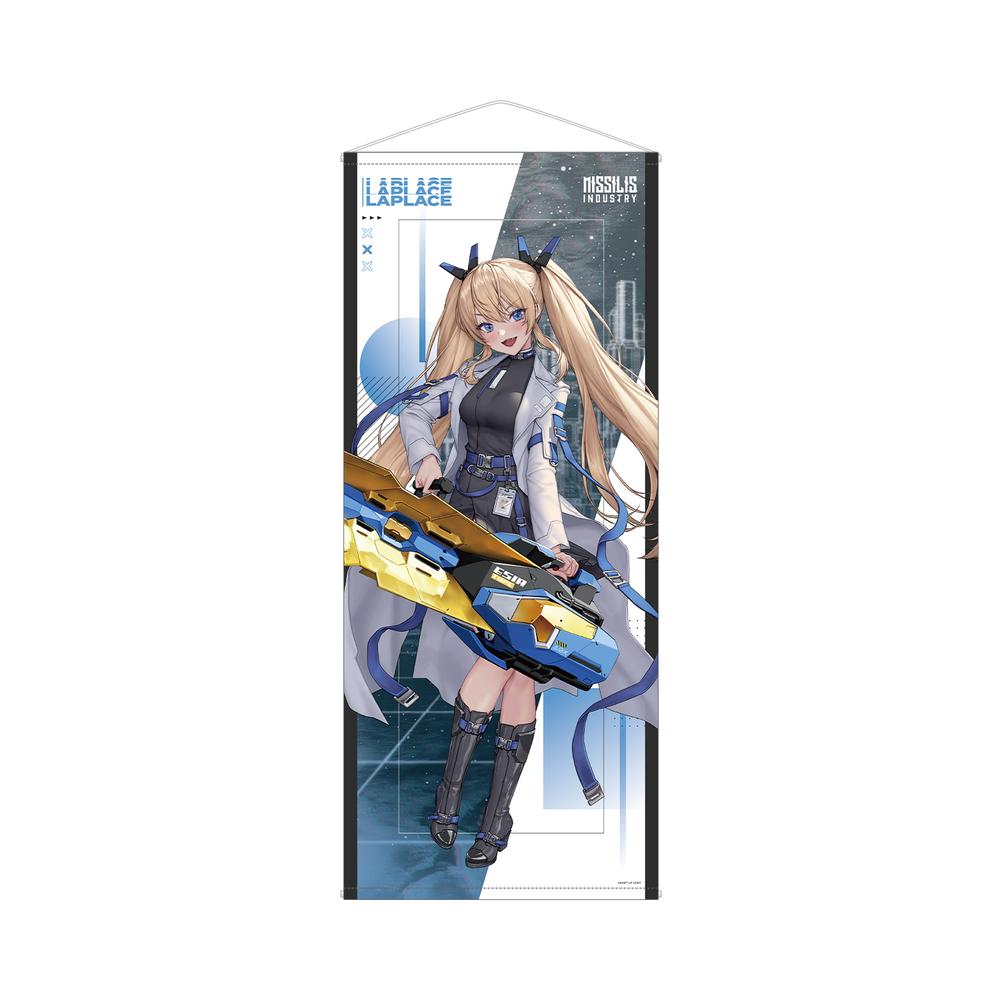 『勝利の女神:NIKKE』LOVECACAOさんイラスト ラプラス タクティカルファッションver. 等身大タペストリー【202511再販】