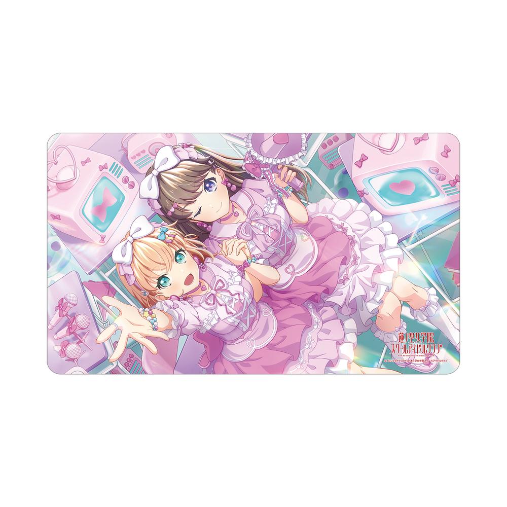 て*)様 ラブライブ 蓮ノ空 日野下花帆 藤島慈 プレイマット ラバーマット ラブライブ!蓮ノ空女学院スクールアイドルクラブ』日野下 花帆&藤島 慈