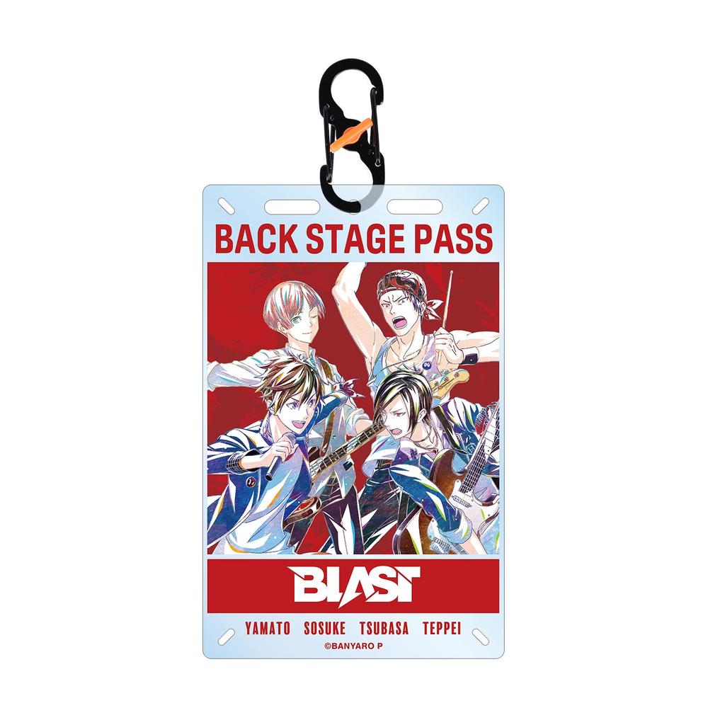 『バンドやろうぜ!』BLAST Ani-Art カラビナ付きカード型アクリルキーホルダー【202603再販】