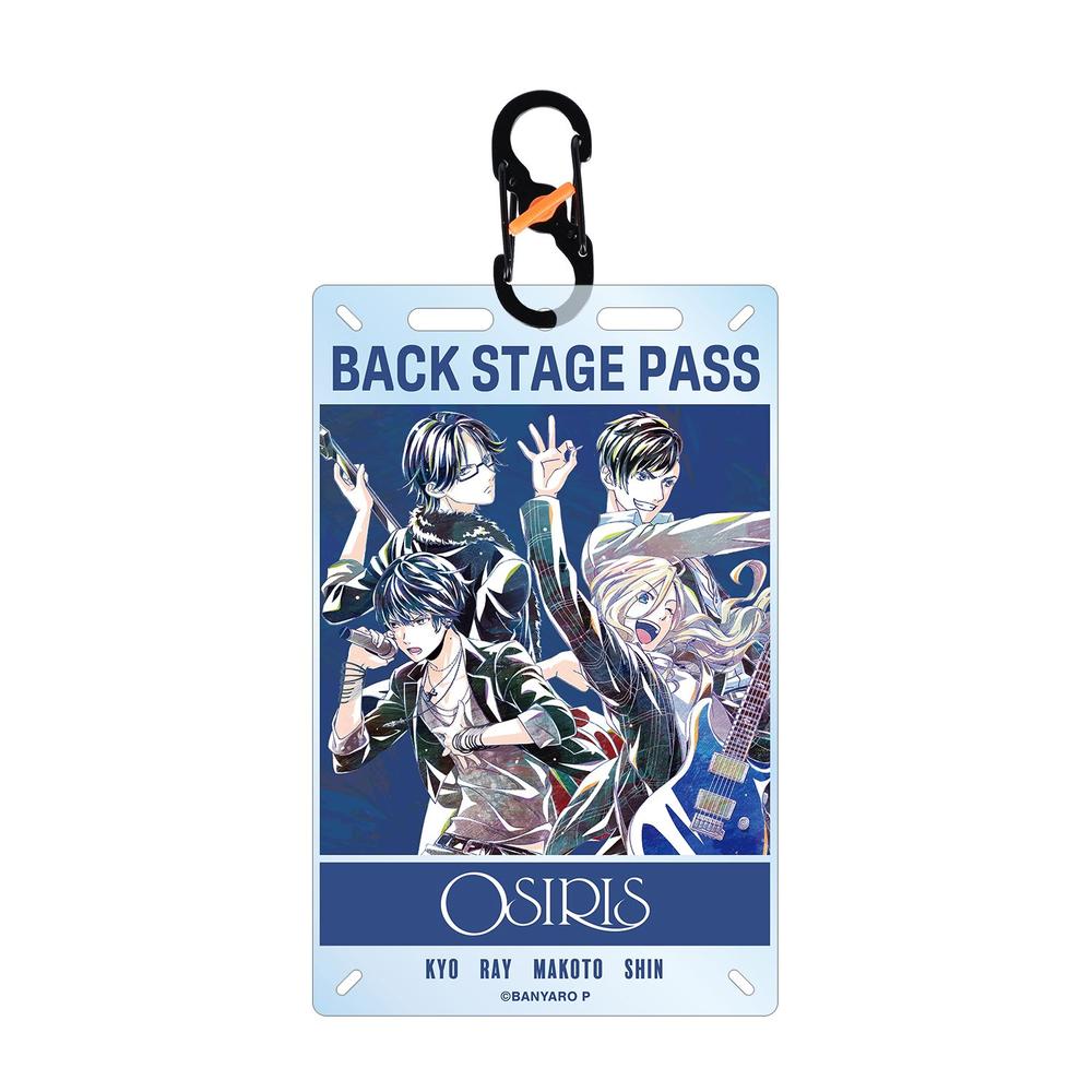 『バンドやろうぜ!』OSIRIS Ani-Art カラビナ付きカード型アクリルキーホルダー【202603再販】
