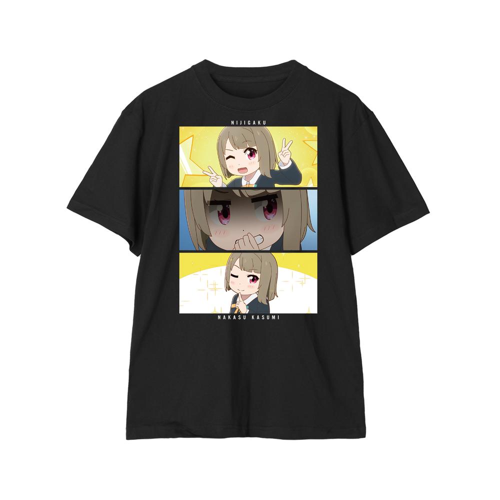 『にじよん あにめーしょん2』中須 かすみ 場面写Tシャツレディース【202602再販】