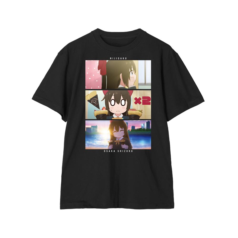 『にじよん あにめーしょん2』桜坂 しずく 場面写Tシャツメンズ【202602再販】