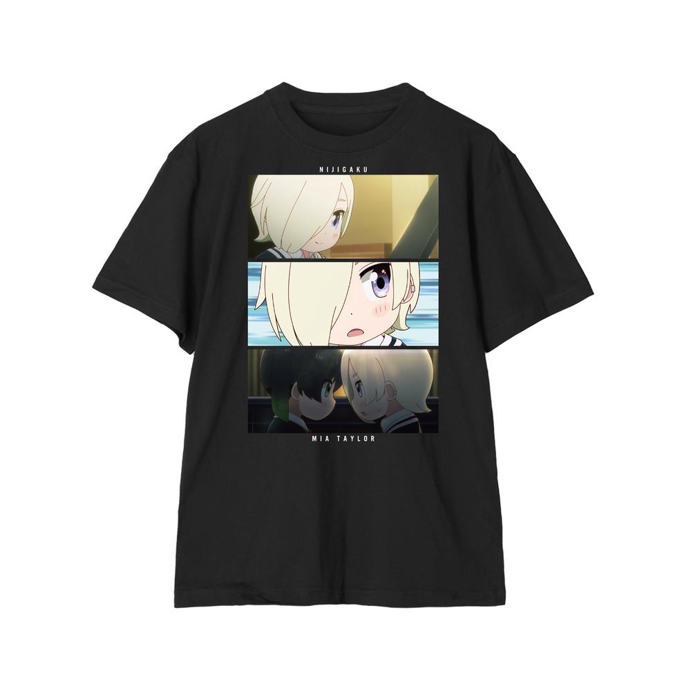 『にじよん あにめーしょん2』ミア・テイラー 場面写Tシャツメンズ【202602再販】
