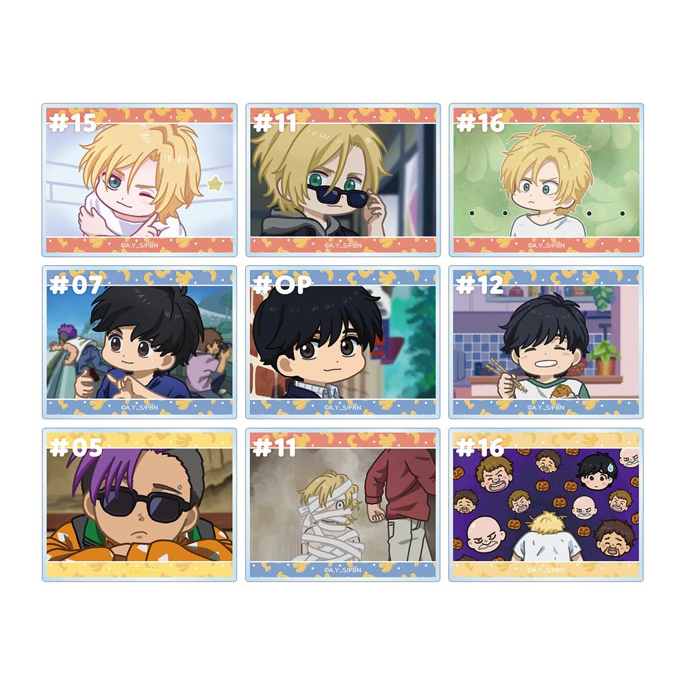 『BANANA FISH』トレーディング ゆるコマ アクリルカード(単位/BOX)【202512再販】