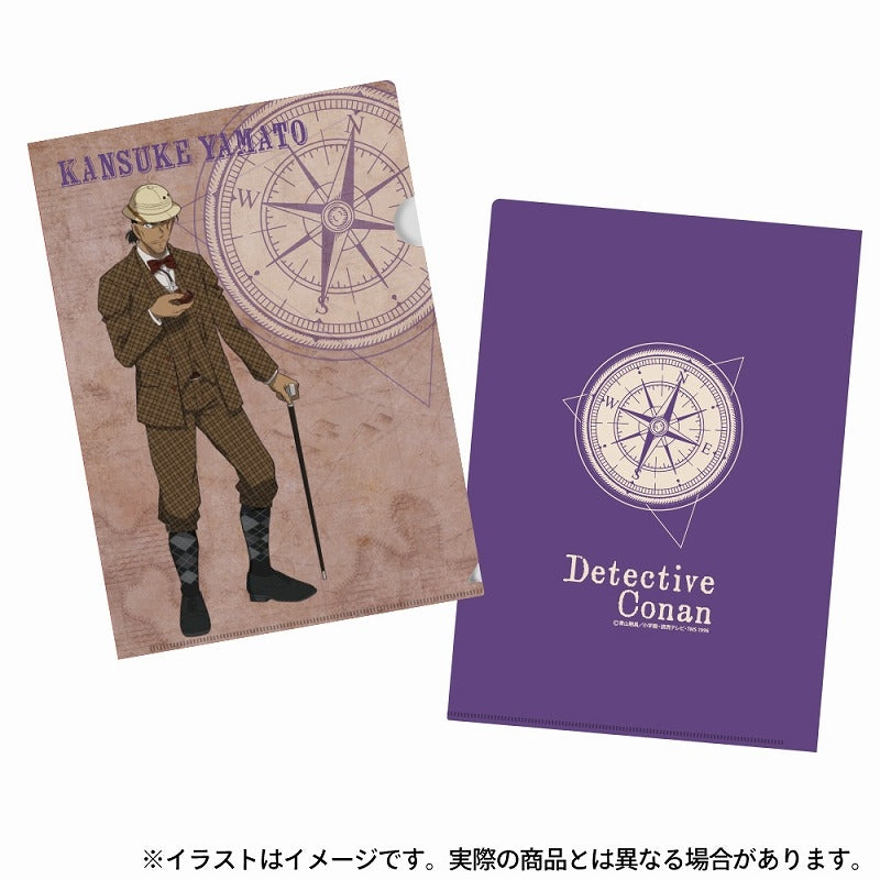 『名探偵コナン』クリアファイル・ステッカーセット 大和敢助(探検隊)