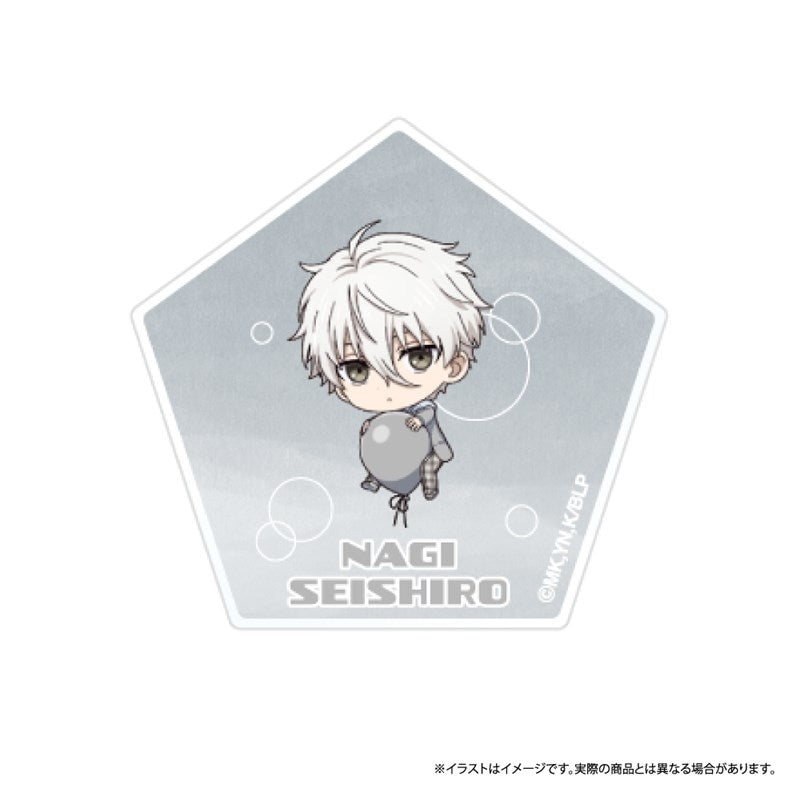 『ブルーロック』ダイカットアクリルステッカー 凪 誠士郎(ミニキャラ)(風船)