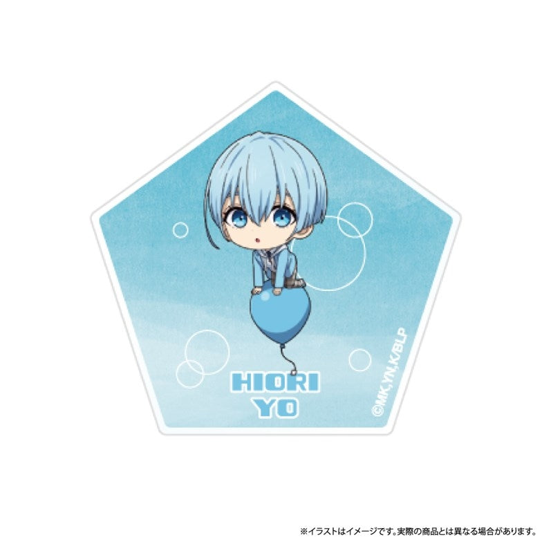 『ブルーロック』ダイカットアクリルステッカー 氷織 羊(ミニキャラ)(風船)