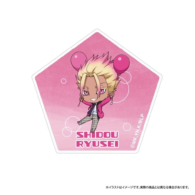 『ブルーロック』ダイカットアクリルステッカー 士道 龍聖(ミニキャラ)(風船)