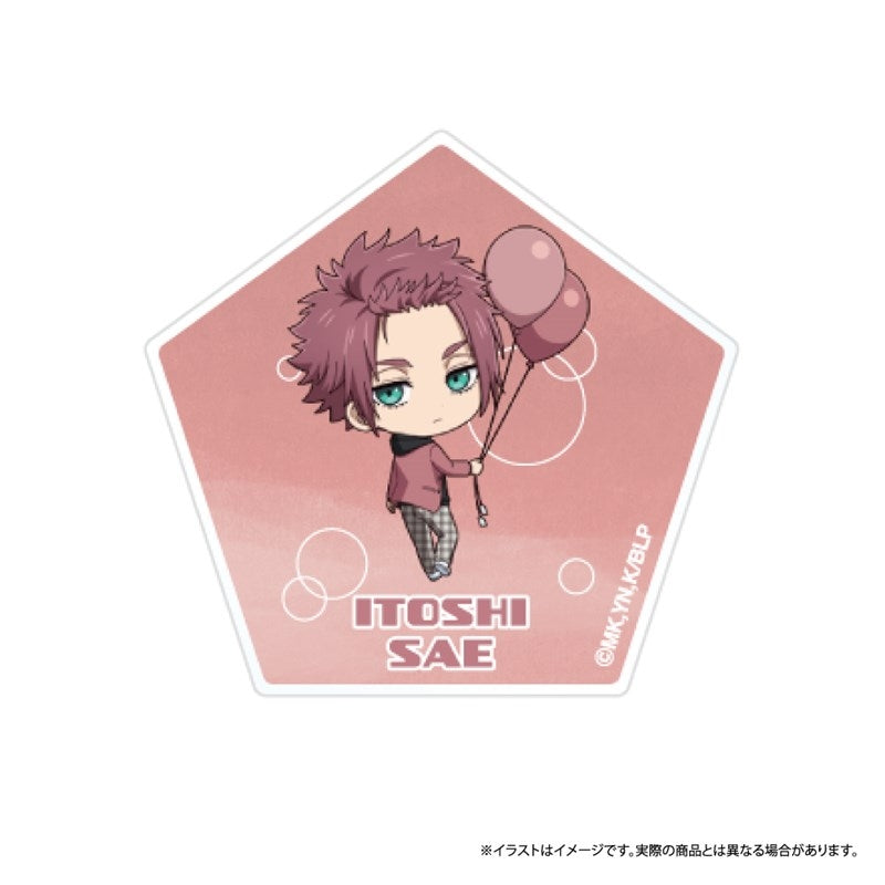 『ブルーロック』ダイカットアクリルステッカー 糸師 冴(ミニキャラ)(風船)