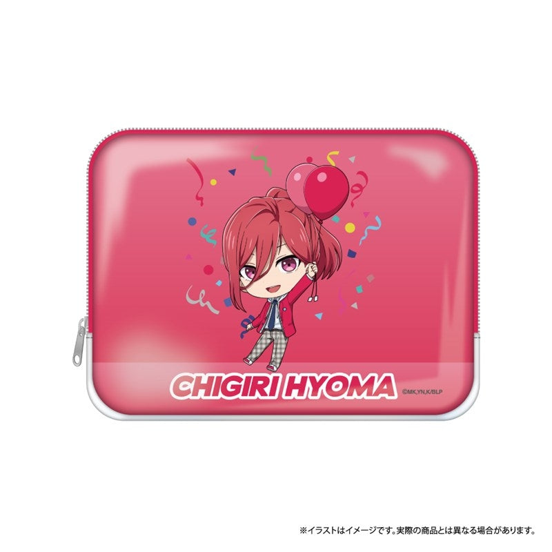 『ブルーロック』PVCスクエアポーチ 千切 豹馬(ミニキャラ)(風船)