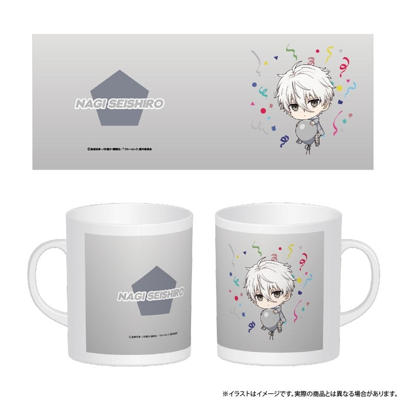 『ブルーロック』フルカラーマグカップ 凪 誠士郎(ミニキャラ)(風船)