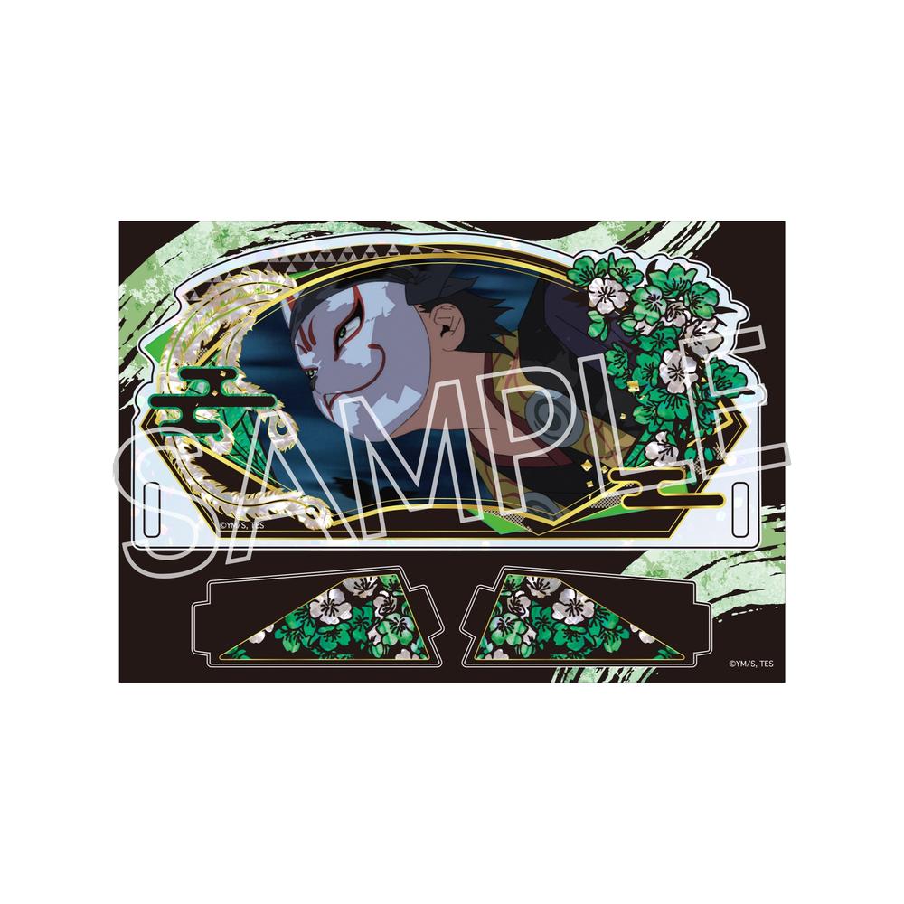 『逃げ上手の若君』螺鈿風シリーズ 斜めに飾れるアクリルスタンド 風間玄蕃