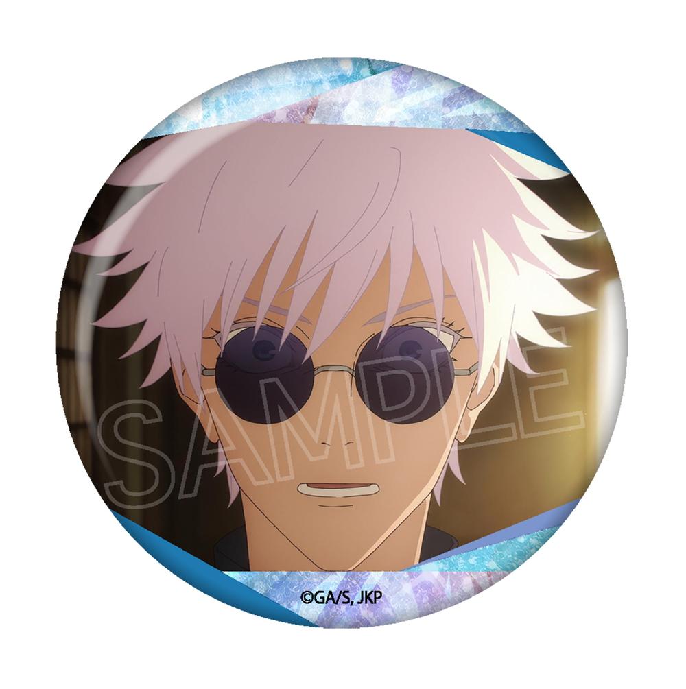 呪術廻戦』キラキラ缶バッジ 五条 悟D – Anime Store JP