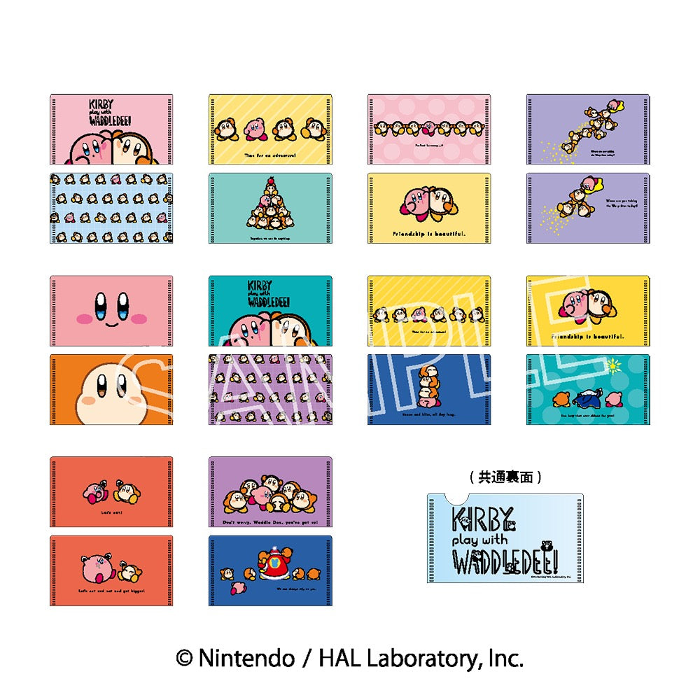 星のカービィ』カービィ play with ワドルディ ガラスマグネット