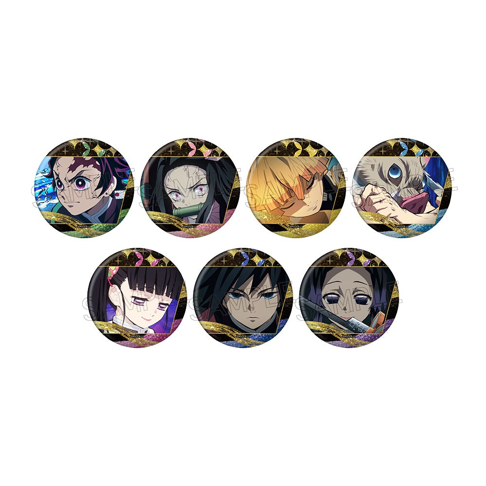 鬼滅の刃』グリッター 缶バッジVol.3 A BOX(7個入)【202508再販
