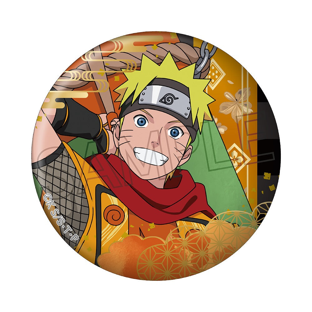 NARUTO-ナルト- 疾風伝』箔押し缶バッジ 忍武者 波風ミナト