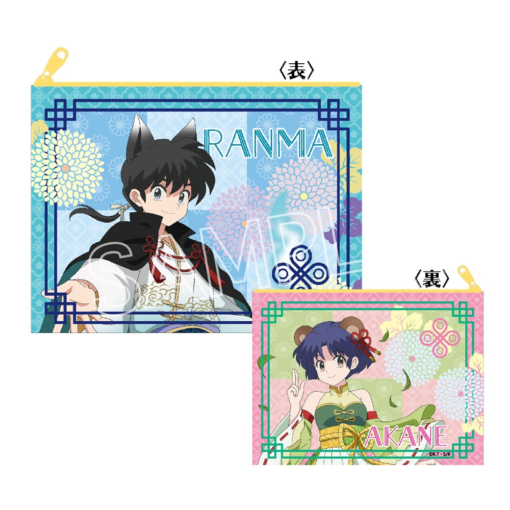 らんま 1/2 アクリル クッション グッズ　乱馬 らんま あかね シャンプー グッズ-カード】らんま1/2 アクリルカード らんま&あかね