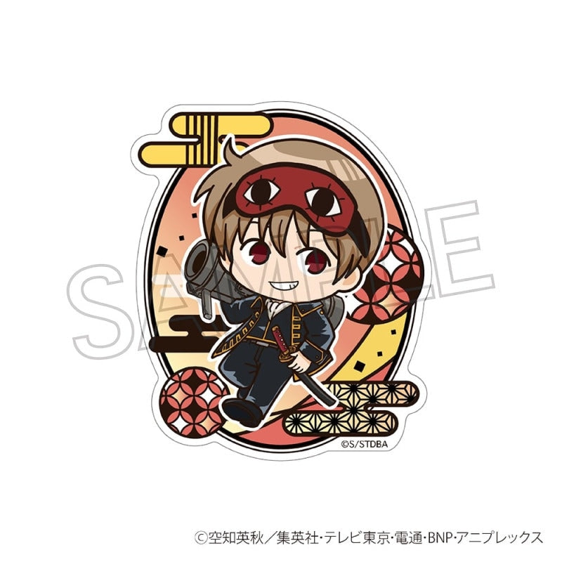 『銀魂』切り絵シリーズ ステッカー 沖田総悟