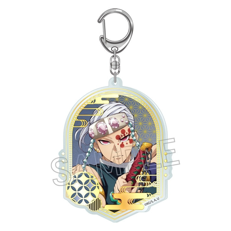 『鬼滅の刃』箔押しアクリルキーホルダー 宇髄天元A