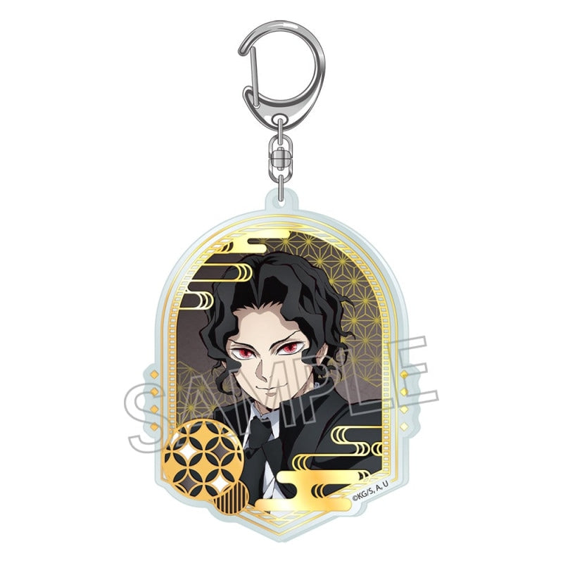 『鬼滅の刃』箔押しアクリルキーホルダー 鬼舞辻無惨