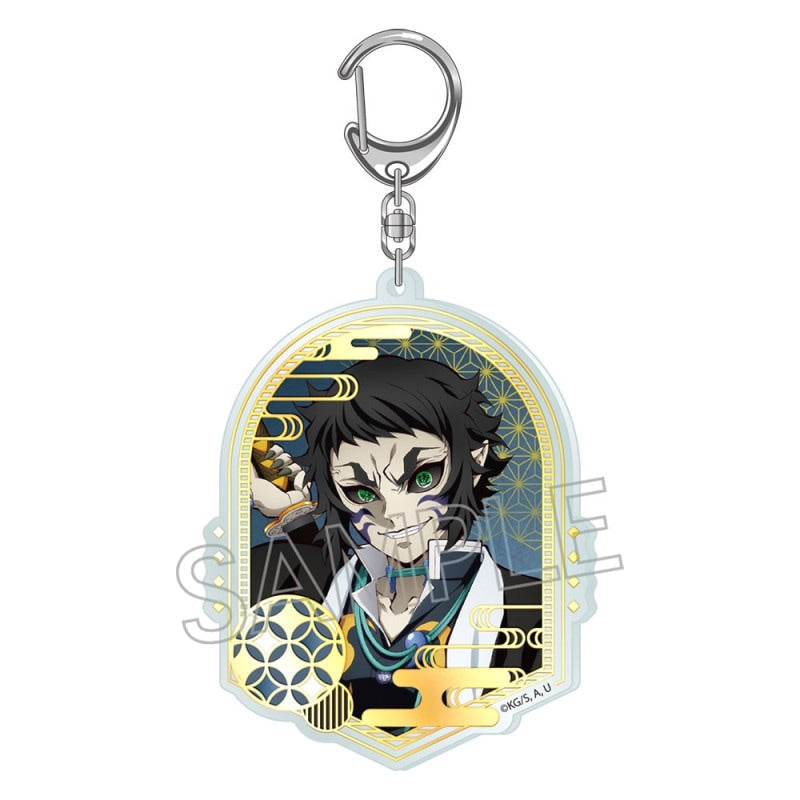 『鬼滅の刃』箔押しアクリルキーホルダー 獪岳