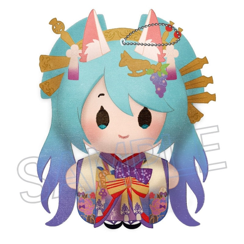 『初音ミク』百鬼夜行 ~麗宴~ ぬいぐるみマスコット C 白狐