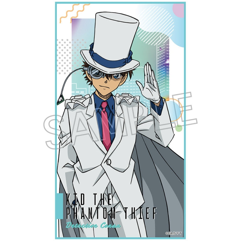 『名探偵コナン』ハイファイブ マイクロファイバータオル 怪盗キッド