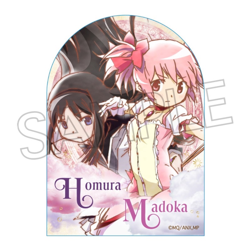 『魔法少女まどか☆マギカ』ヴィンテージシリーズ ステッカー まどか&ほむら