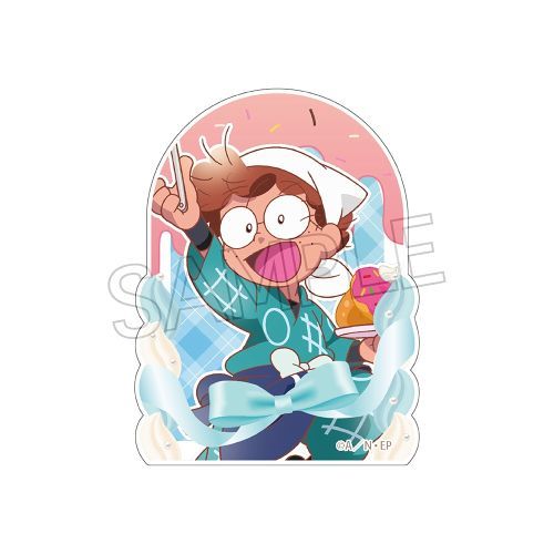 『忍たま乱太郎』ステッカー -スイーツ作りの段- 猪名寺乱太郎